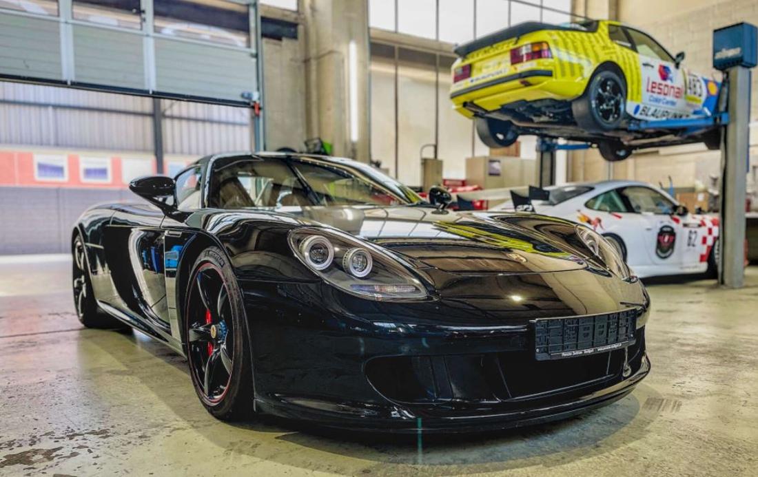 Porsche Carrera GT de Michael Schumacher à vendre