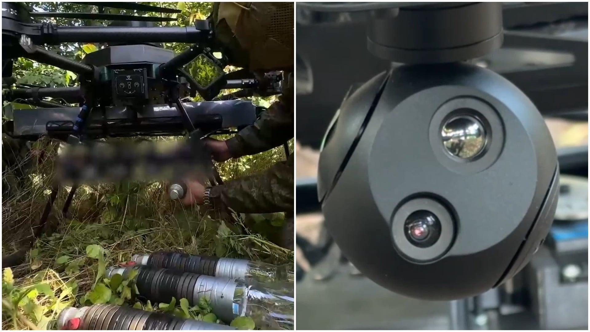 Zoom sur le drone Mangas.