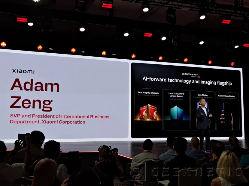 Lei Jun au Snapdragon Summit