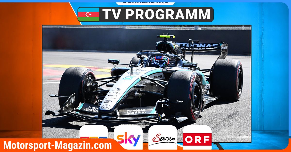 Programme de F1 en Azerbaïdjan aujourd'hui : Découvrez les diffusions TV et les livestreams !