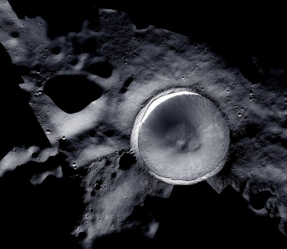 Crater Shackleton (NASA)