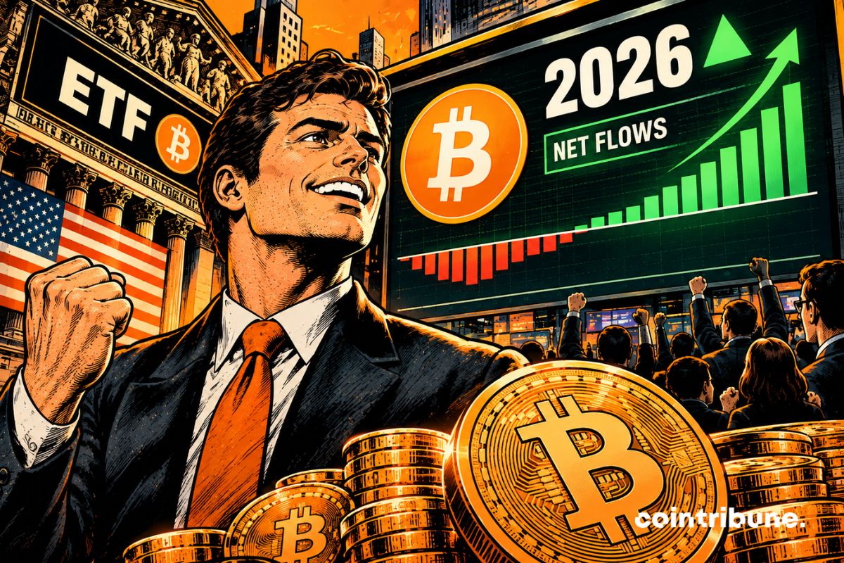 Les flux des ETF Bitcoin 2026 reviennent enfin au vert !