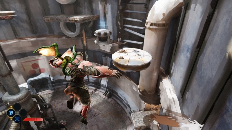 Des phases de platforming captivantes. Des phases de platforming stimulantes