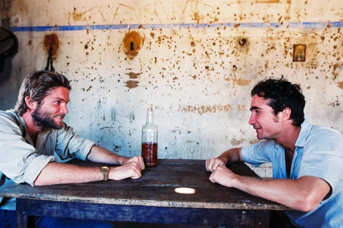 Peter Ketnath et João Miguel dans 'Cinema, Aspirinas e Urubus' (2005)