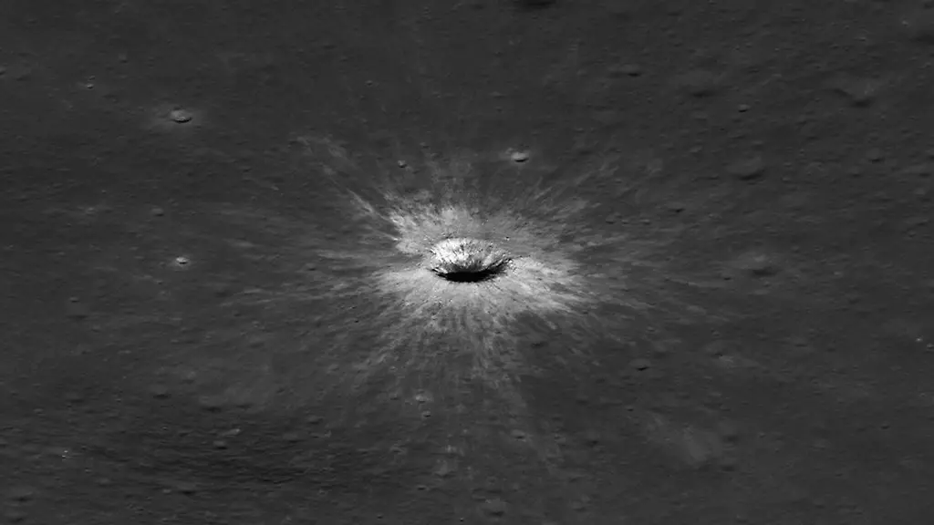 Cratère sur la Lune