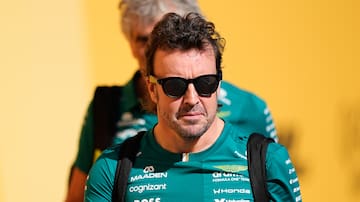 Fernando Alonso lors de l'interview