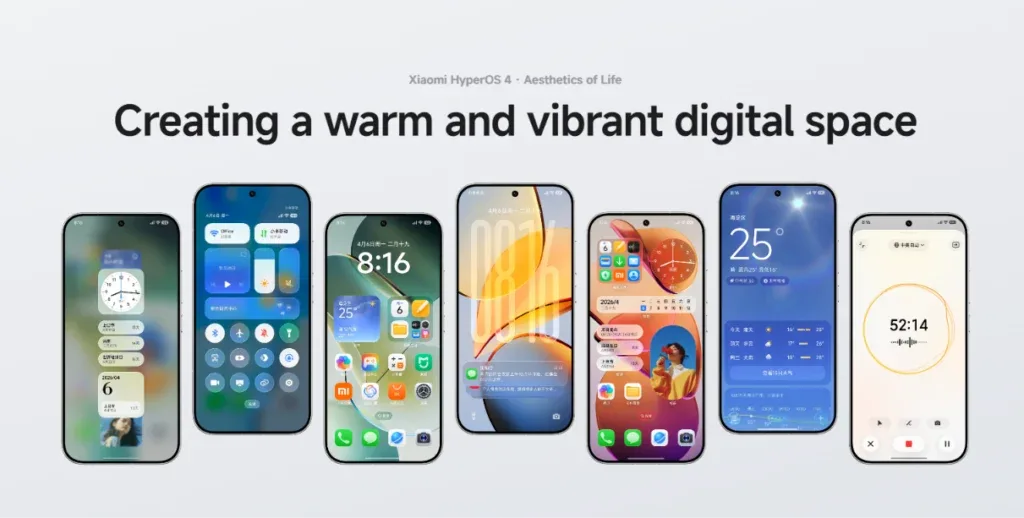 hyperos 4 xiaomi — HyperOS 4 Soft Light Glass UI