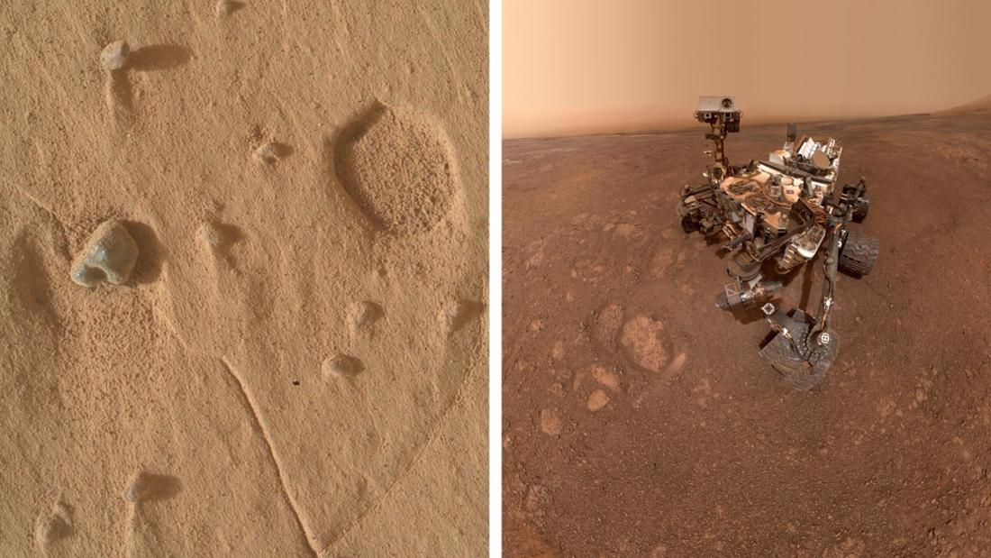 Découverte sur Mars par le rover Curiosity