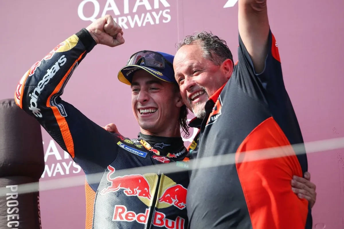 Premier succès de Pedro Acosta en MotoGP Premier succès de Pedro Acosta en MotoGP