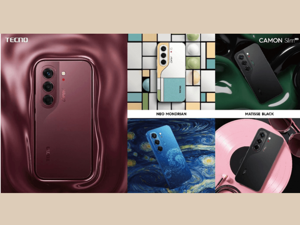 CAMON Slim 5G très fin avec une batterie de 6 000 mAh