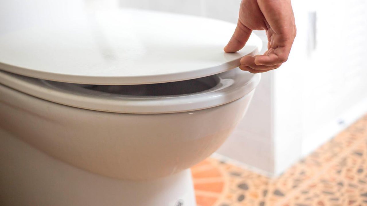 Baisser le couvercle des toilettes aide, mais ce n'est pas suffisant.
