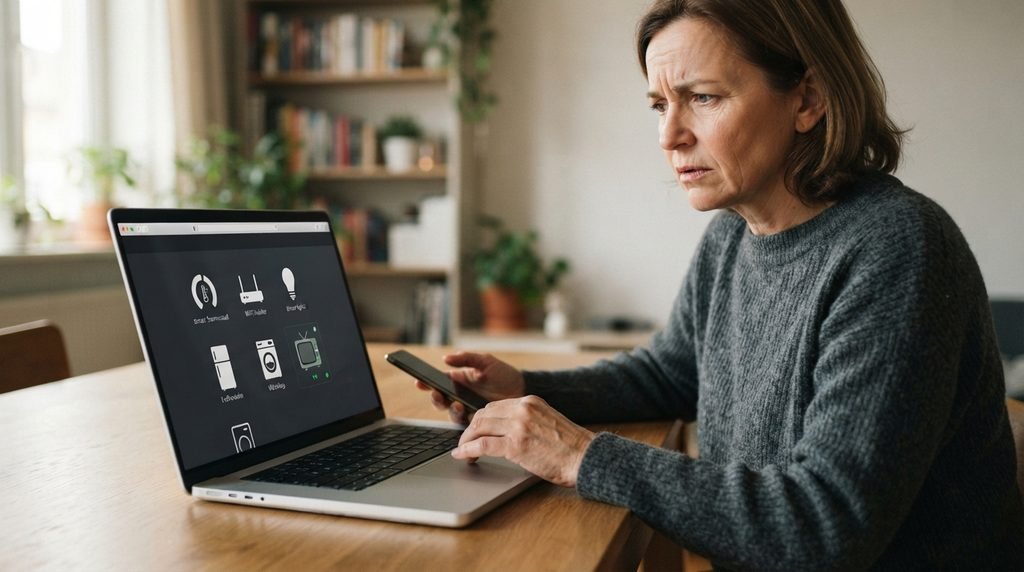 Comptes restés actifs sur une smart TV après sa vente
