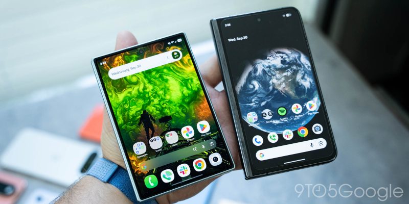 Comparaison entre Pixel Fold et Galaxy Z Fold 8