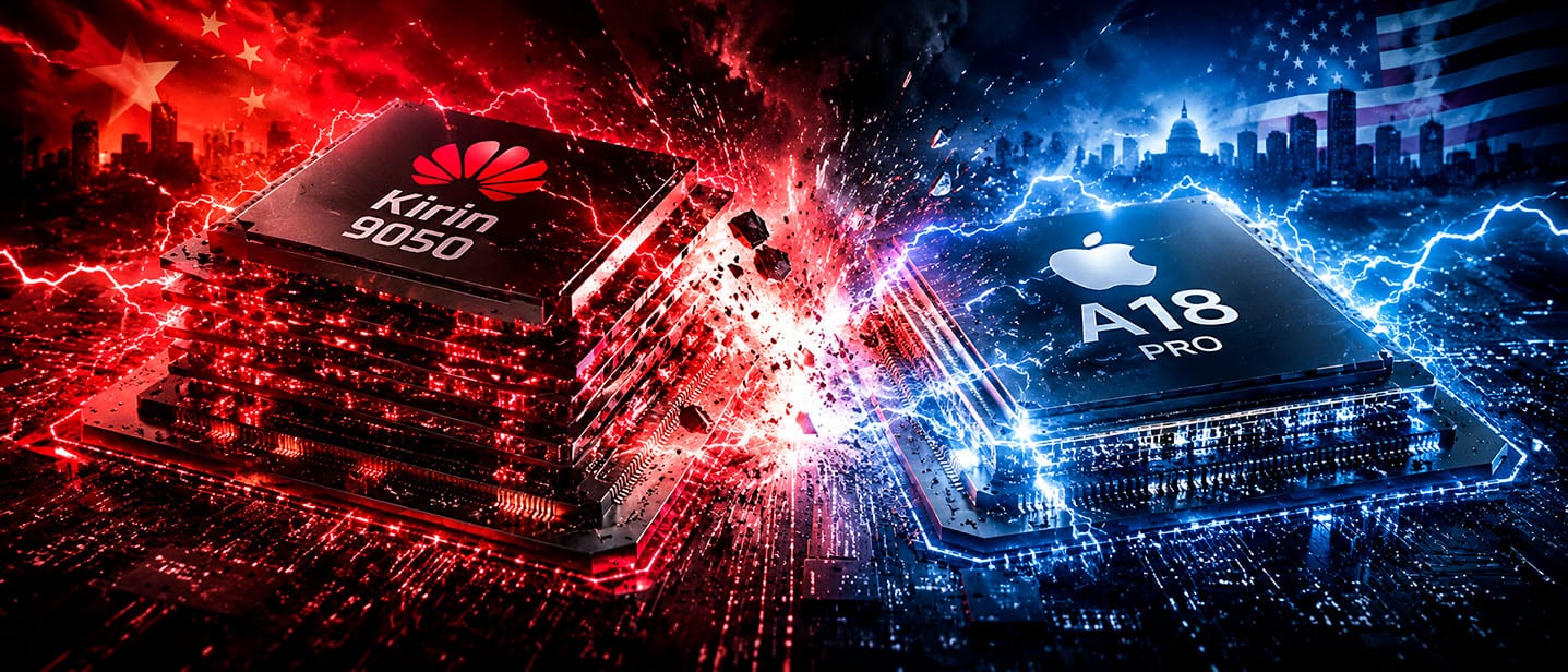 Huawei HiSilicon Kirin 9050 vs Apple A18 Pro