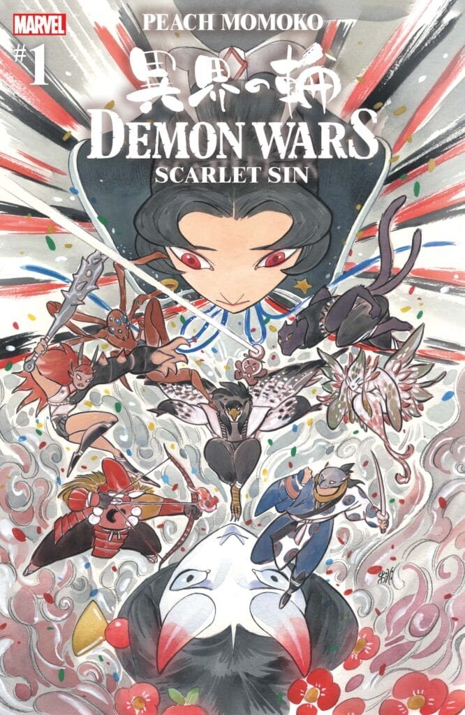 Couverture de Peach Momoko pour Demon Days Saga