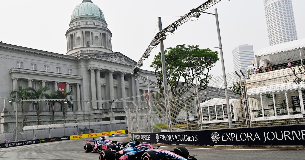 Colapinto se classe juste derrière Gasly et partira 11e de la Sprint du GP de Singapour en F1 !