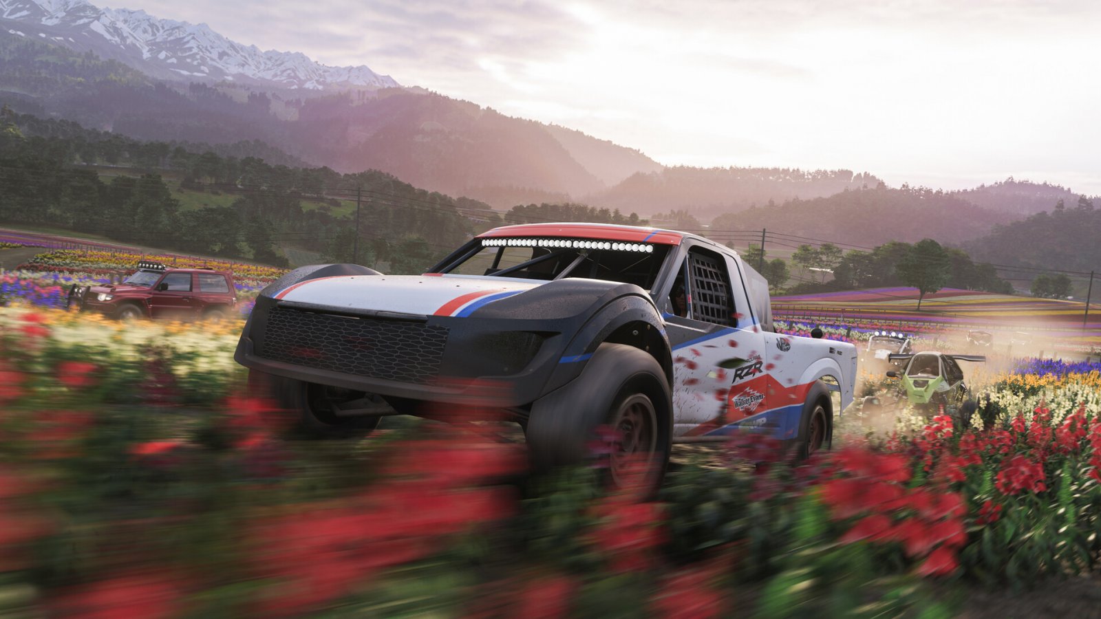 Une des voitures de Forza Horizon 6