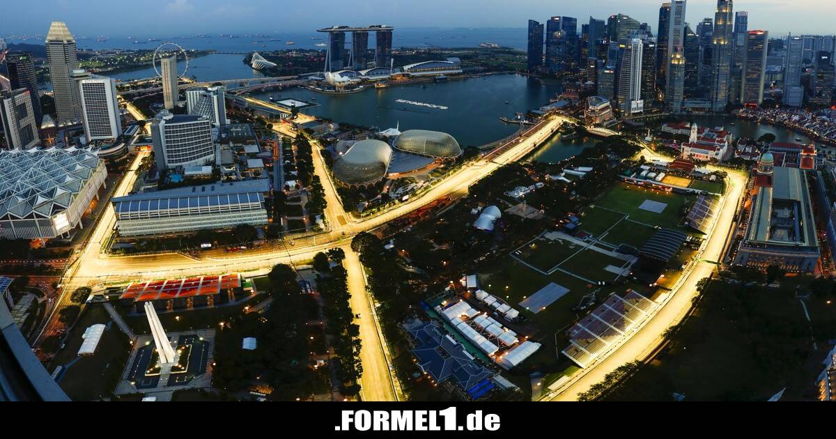 Météo explosive pour le Grand Prix de Singapour !