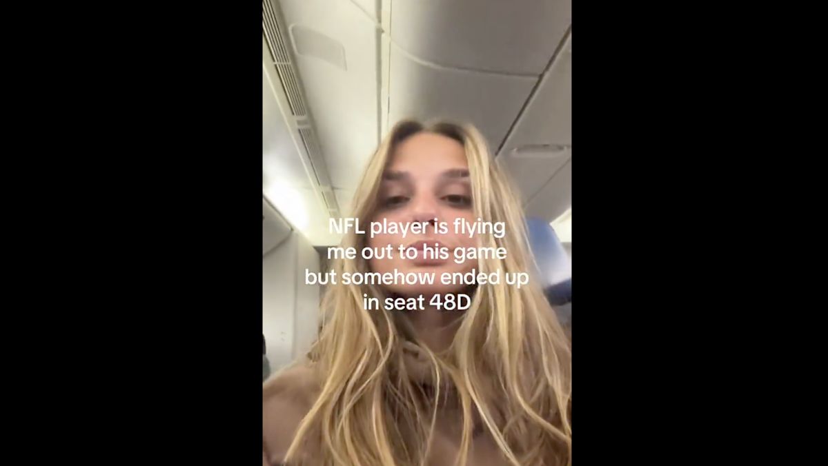 Son mari joueur de la NFL signe un contrat à 12,3 millions de dollars : elle partage un TikTok en classe économique et déclenche une tempête sur internet !