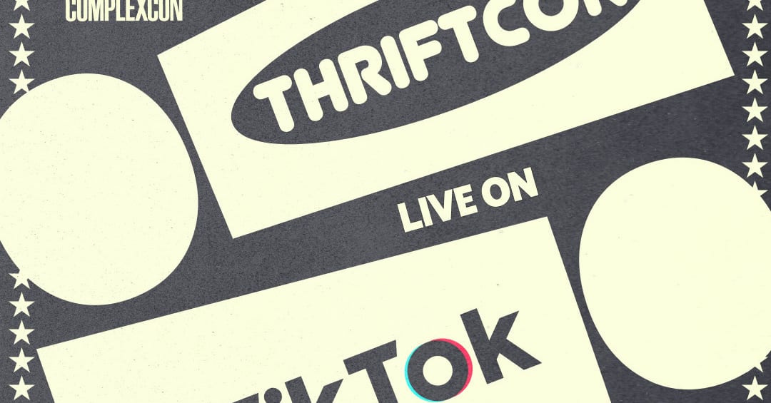 TikTok et ThriftCon s'associent pour créer une expérience de shopping en direct inédite à ComplexCon !