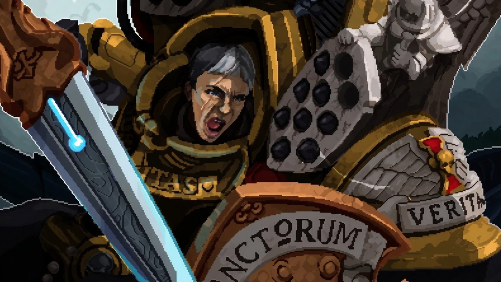 Un personnage de Warhammer Survivors