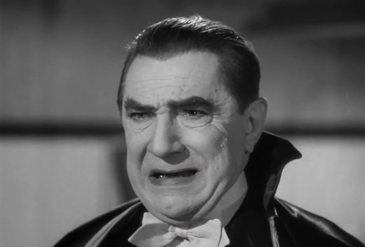 Dracula dans "Abbott et Costello rencontrent Frankenstein."