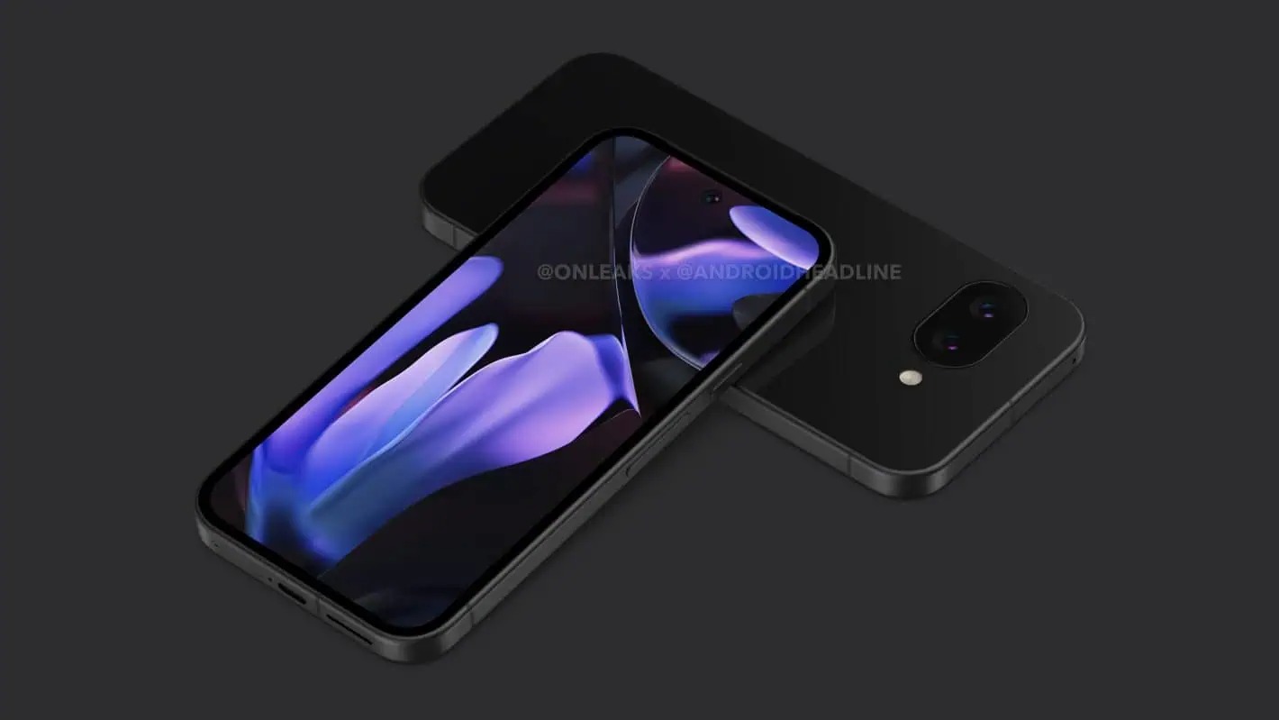 Rendu du Google Pixel 9a