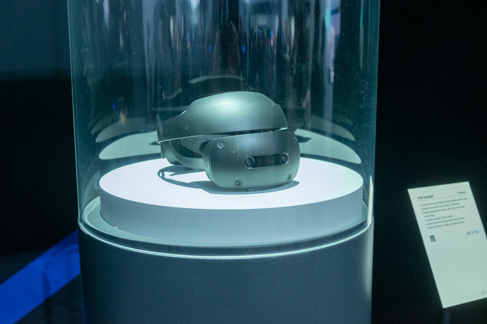 Prototype de casque AR/VR Sony XYN