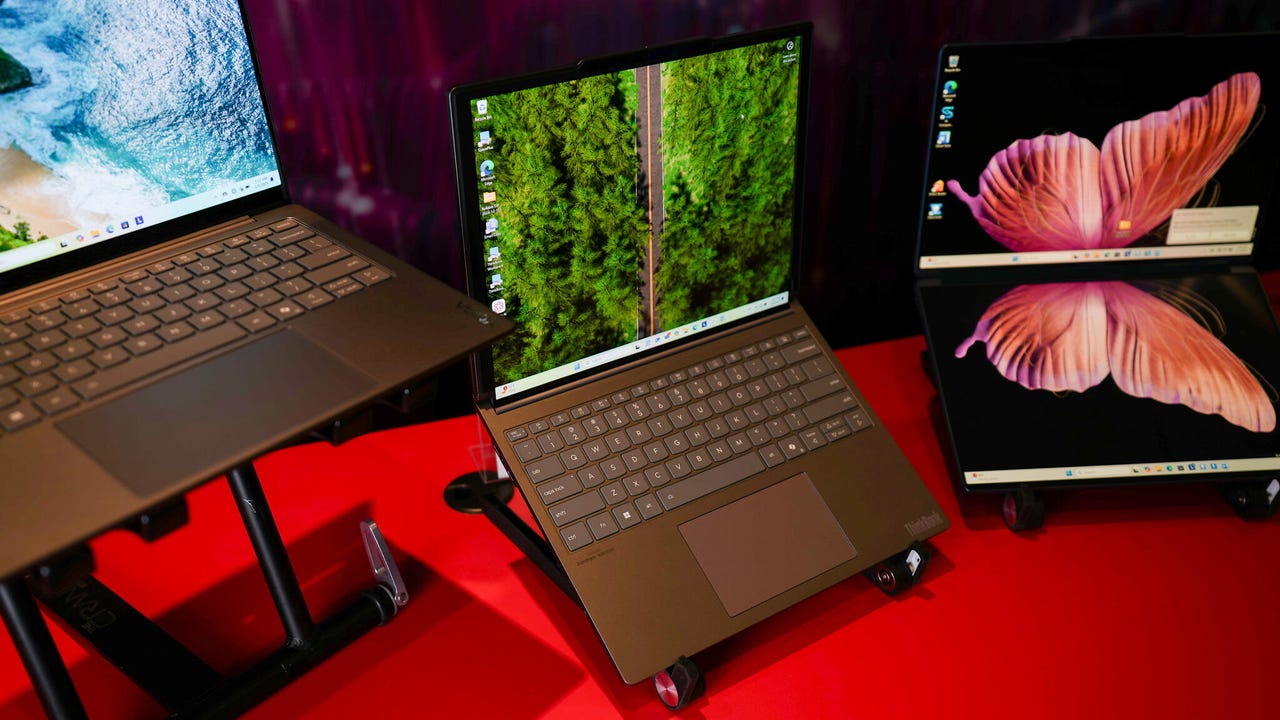 Ordinateurs portables Lenovo au CES 2025