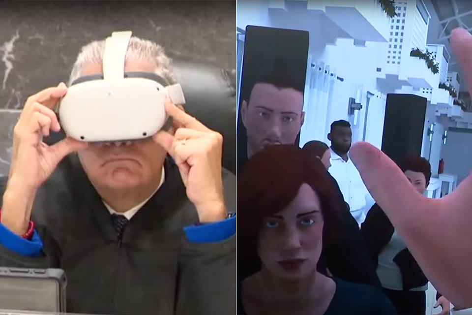 Simulation judiciaire en réalité virtuelle en Floride