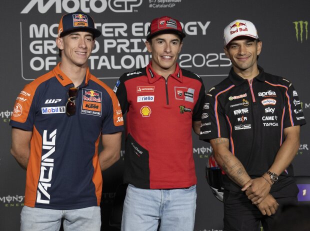 Pedro Acosta, Marc Marquez, Jorge Martin
