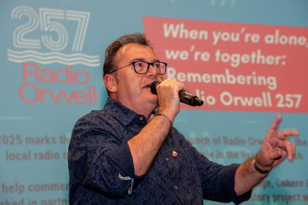 Stephen Foster et anciens animateurs Radio Orwell