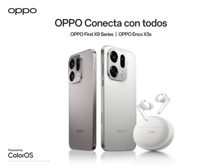 Image partagée par OPPO sur X montrant les nouveaux Find X9 et les Enco X3s.