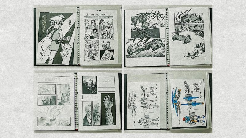 Le portfolio présenté par Shinkawa à Konami