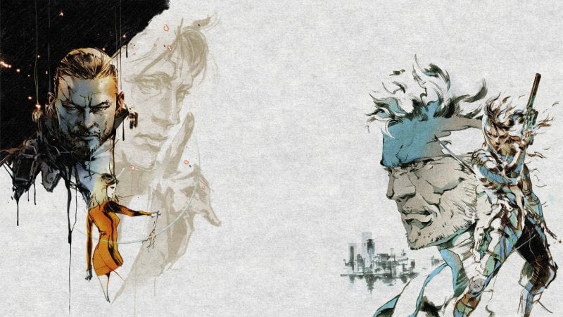 Illustrations de Death Stranding et Metal Gear Solid