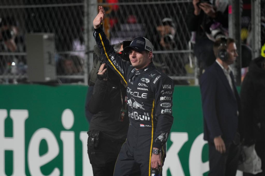 Verstappen, gagnant à Las Vegas.