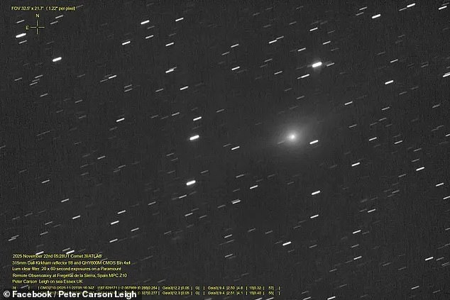 Recent telescope images have produced clearer views of 3I/ATLAS