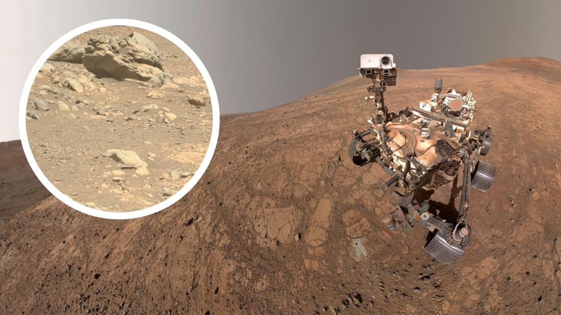 Le rover NASA « Perseverance » a fait une découverte surprise sur Mars.