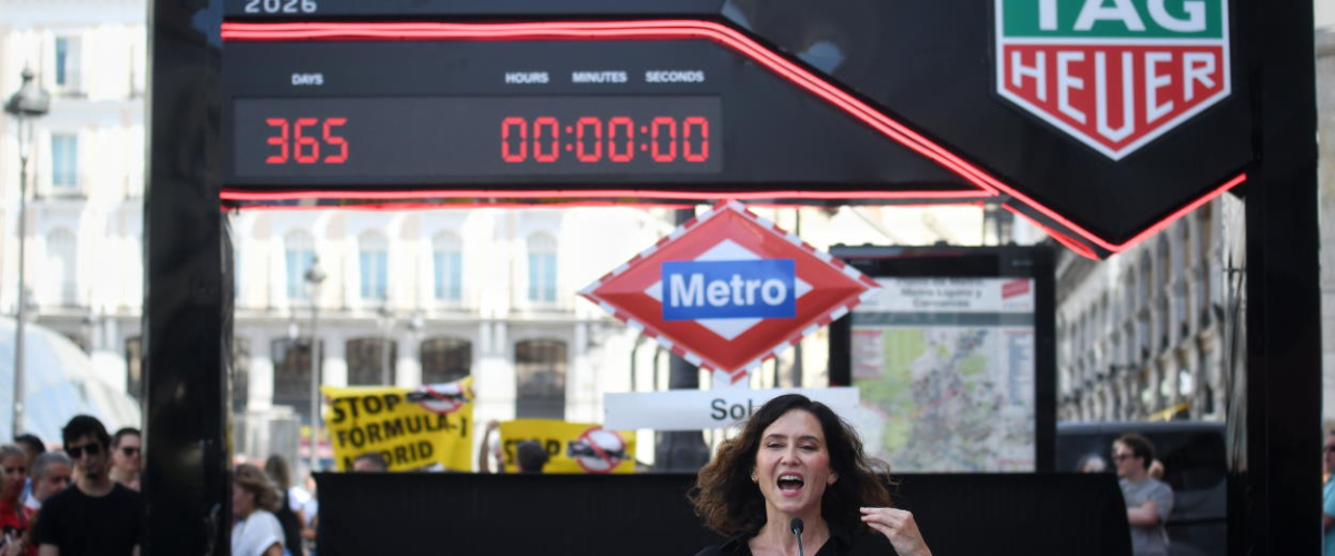 F1 envisage de suspendre le Grand Prix de Madrid à cause des retards du projet Ayuso et Almeida !