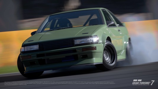 Toyota AE86 Levin D-Tuned.