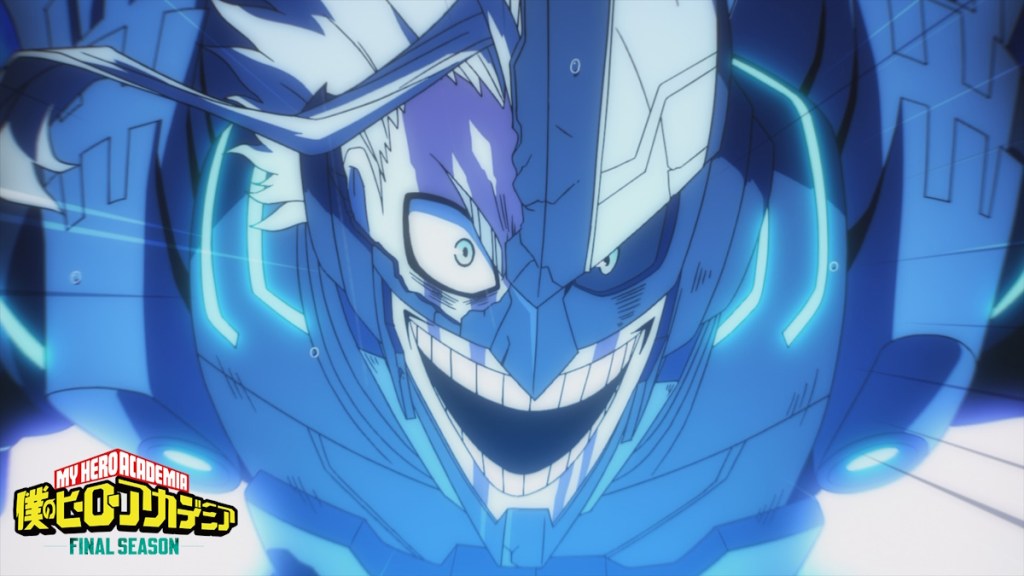 All Might en armure contre AFO
