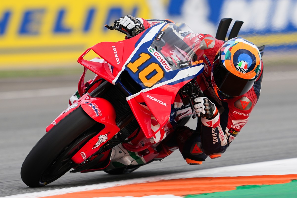 Luca Marini mène Honda vers le succès Luca Marini mène Honda vers le succès