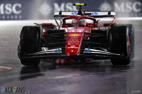 Lewis Hamilton, Ferrari, Las Vegas Strip Circuit, 2025