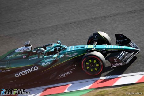Lance Stroll, Aston Martin, Suzuka, 2025