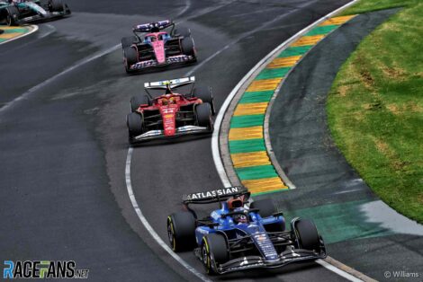 Alexander Albon, Williams, Albert Park, 2025