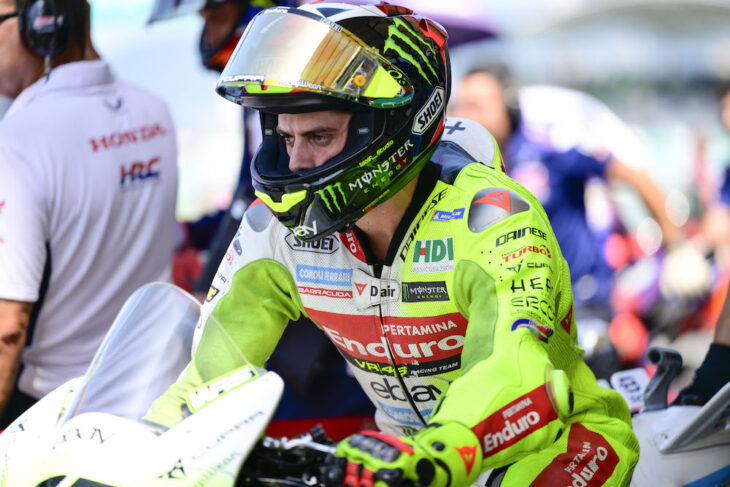 Fabio Di Giannantonio en pleine course