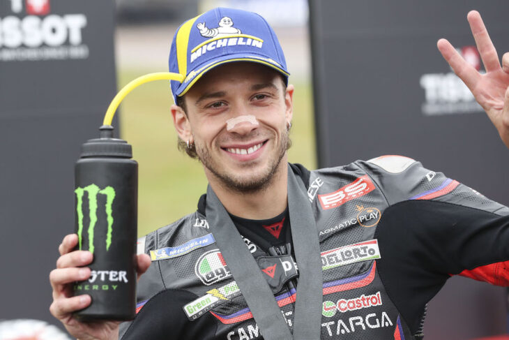 Marco Bezzecchi vainqueur durant la saison