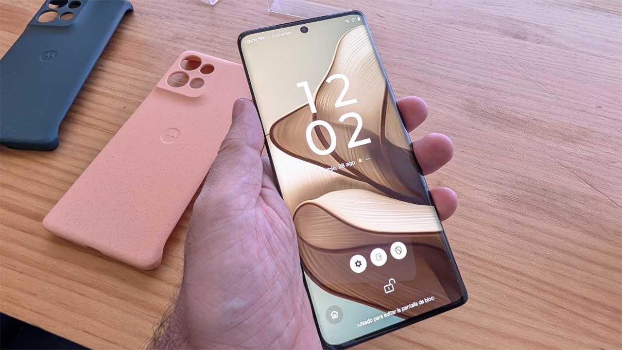 Écran du Motorola Edge 50