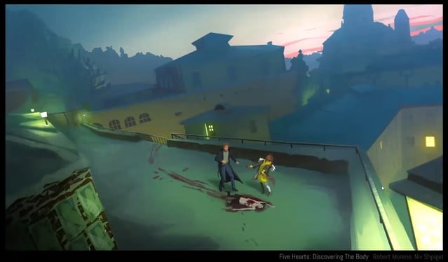 Un concept art de Gabriel Knight 4