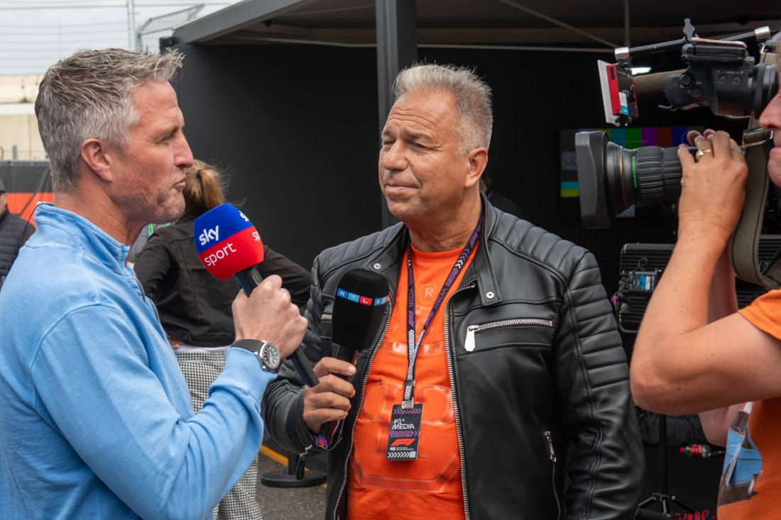 Ralf Schumacher, Sky Deutschland et Kai Ebel RTL Deutschland.